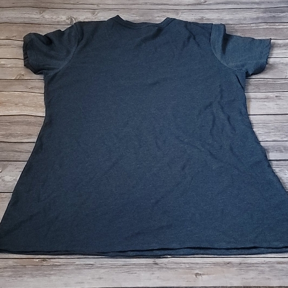 Next Level Apparel navy blue graphic tee NWOT - Picture 2 of 7